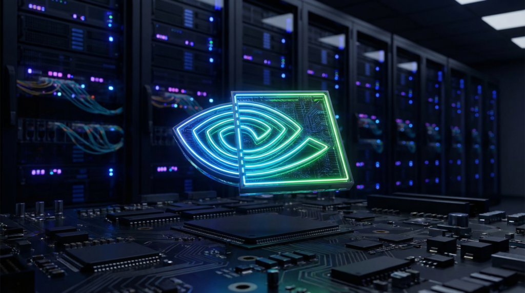 NVIDIA GTC 2026 Vera Rubin GPU chip illustration