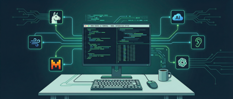 OpenCode open source AI kodningsagent i terminalen