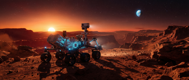 Mars-rover AI navigation - Perseverance paa Mars