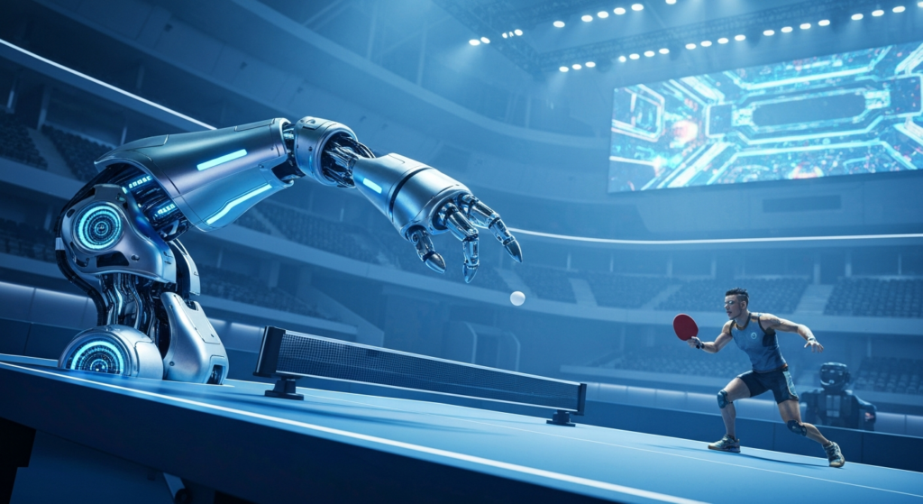 Sony AI’s bordtennis-robot slår professionelle spillere: Et vendepunkt for fysisk AI